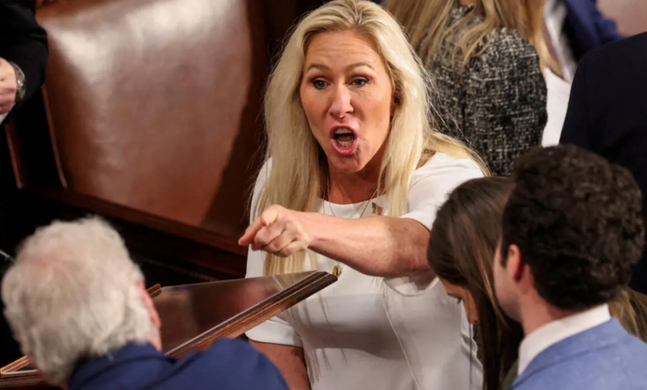 Скандальна Марджорі Тейлор Грін прокляла Трампа та вирішила піти з Конгресу