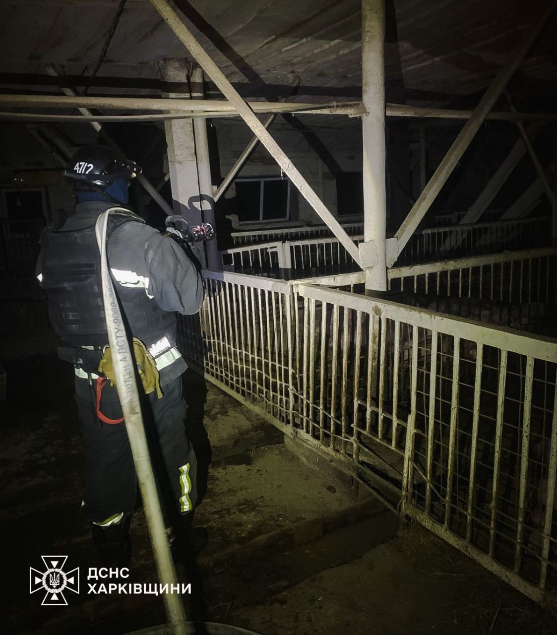 Пожежа на фермі