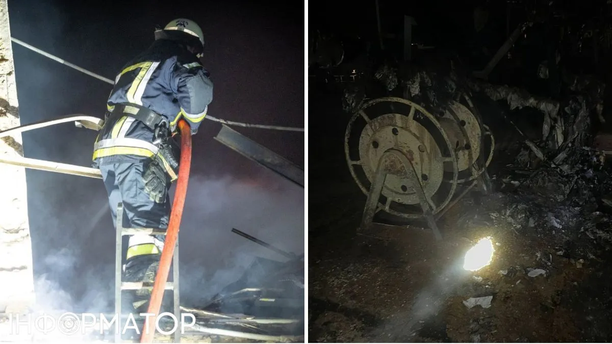 Пожежники ліквідували наслідки пожежі