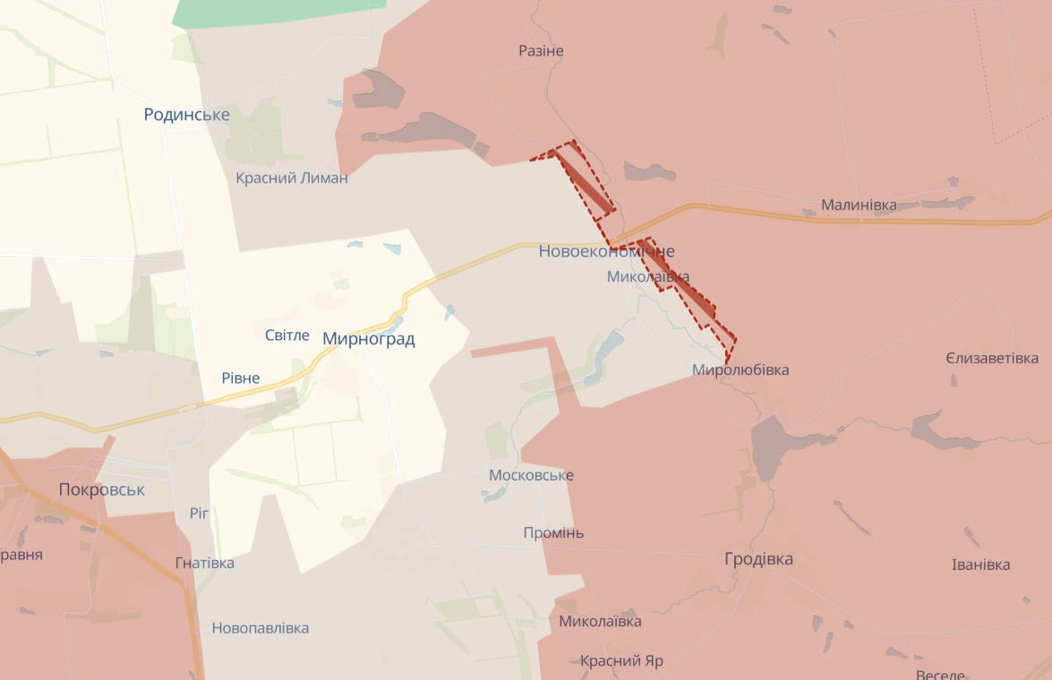 Російські війська просунулися на Донеччині та Запоріжжі - DeepState 2