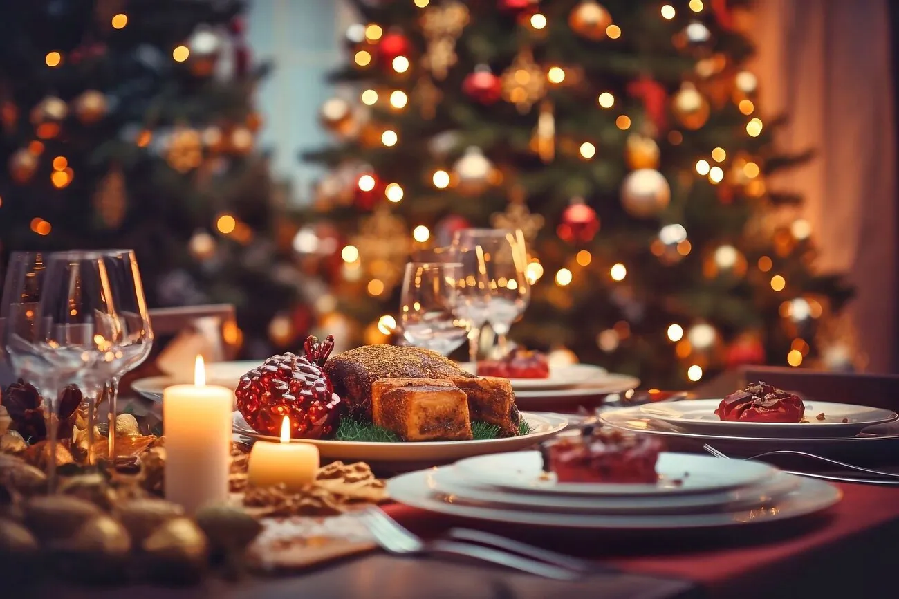 Зимові свята зазвичай проходять з застіллями