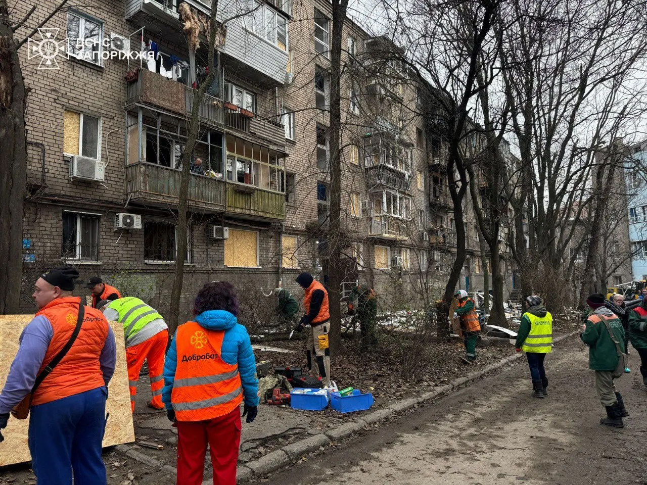У Запоріжжі зросла кількість постраждалих після нічного масованого обстрілу РФ 1