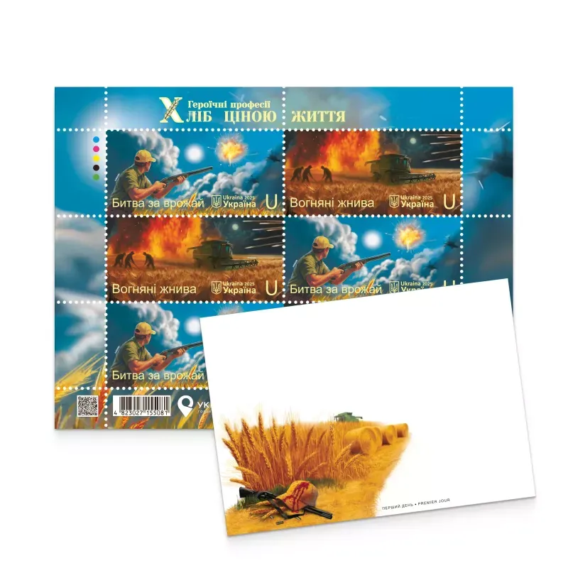 Хліб ціною життя Фото: Укрпошта