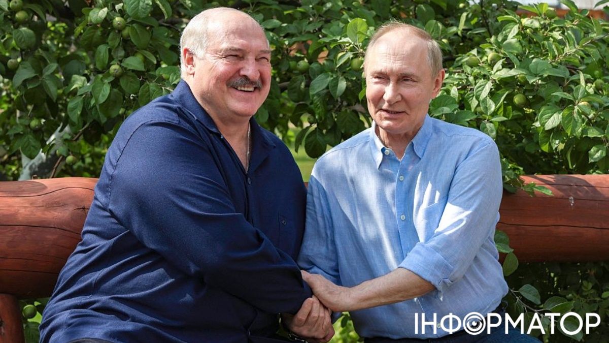 Александр Лукашенко и Владимир Путин