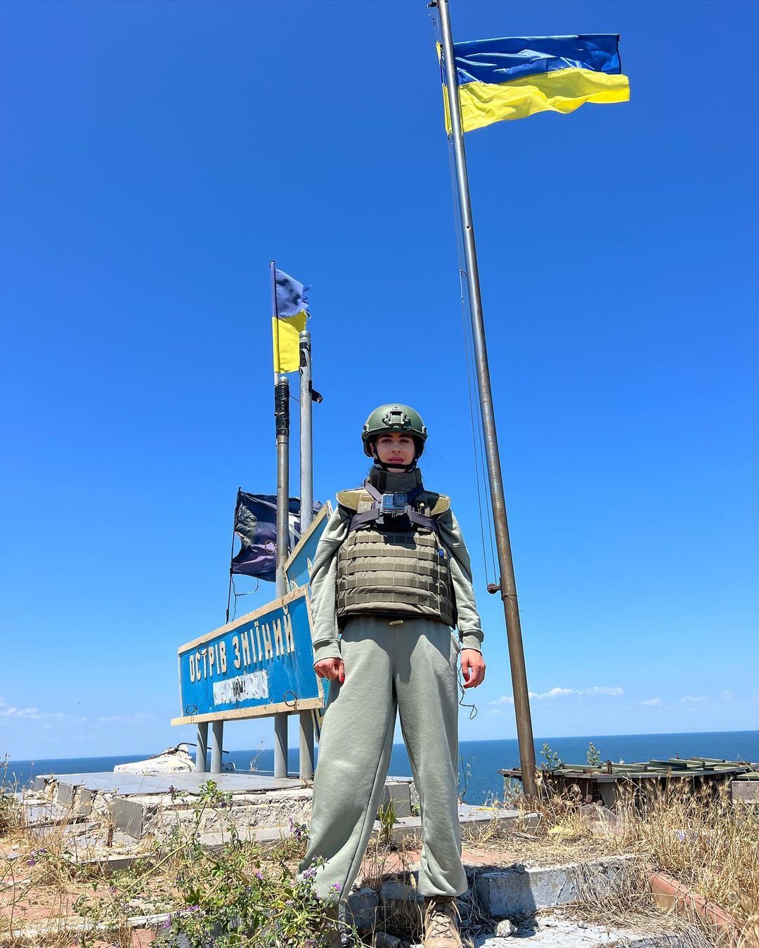 Після поїздки на острів Зміїний Раміні приписували роман з ГУРівцем