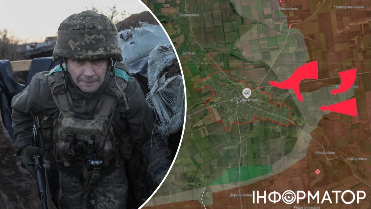 наступление на запорожье