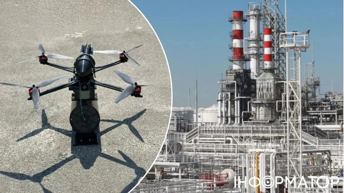 Дрони атакували РФ: у Слов’янську-на-Кубані палав нафтопереробний завод