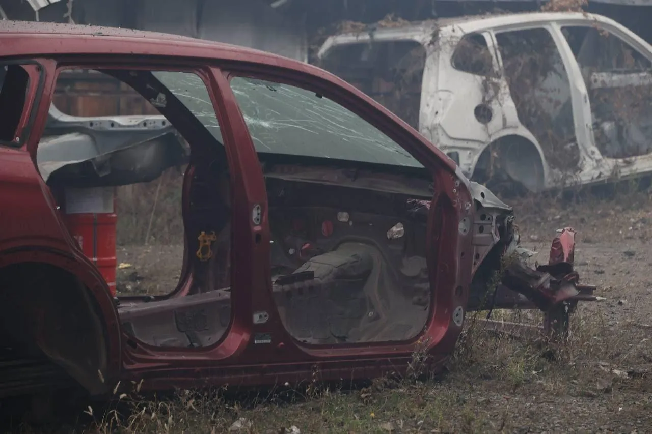 Последствия обстрела Днепра 1 декабря