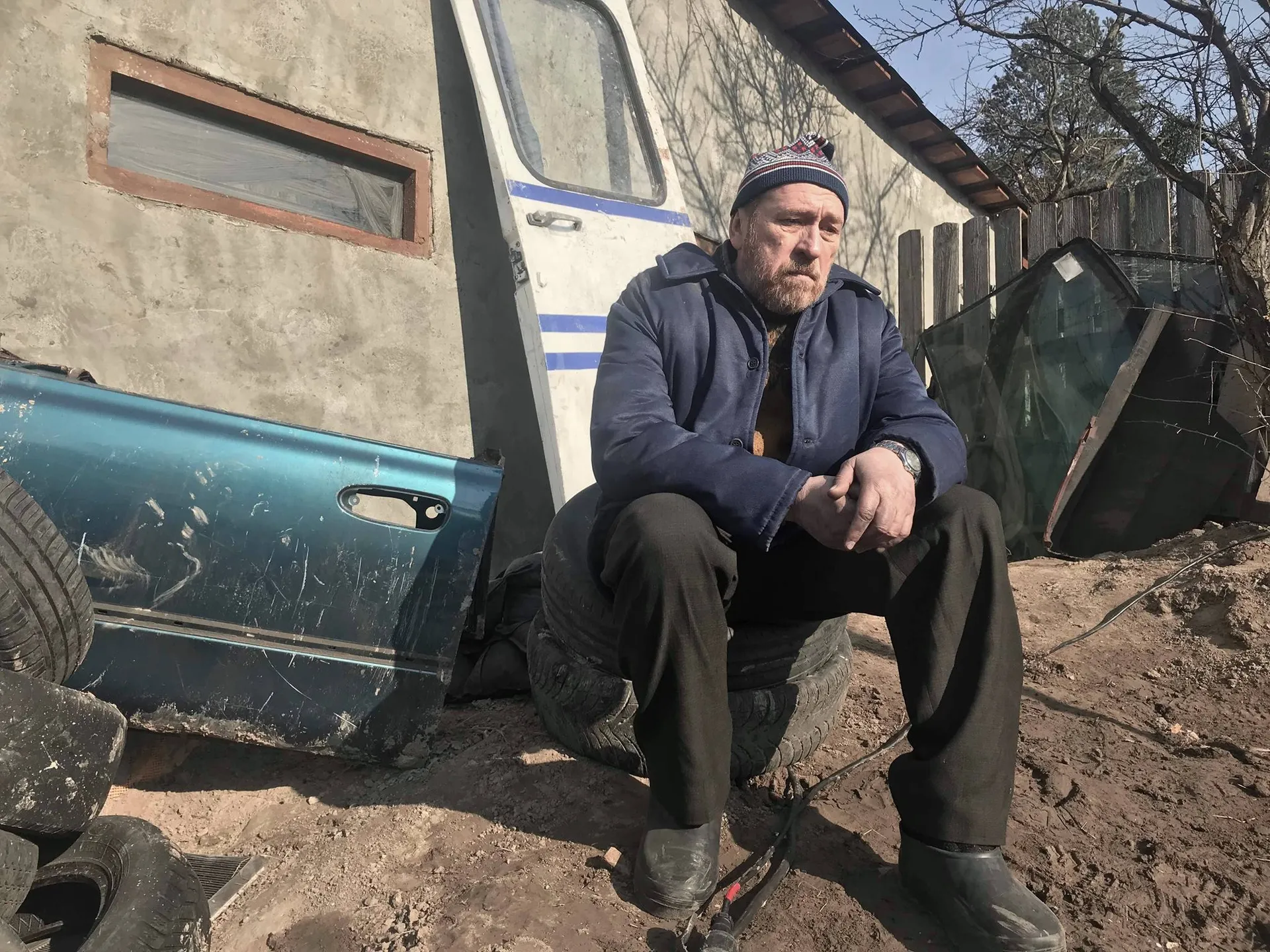 Віктор Жданов у ролі Кайдаша в серіалі «Спіймати Кайдаша».