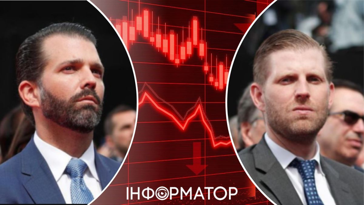Компанія синів Трампа втратила майже 40% своєї вартості через криптовалютну кризу - FT