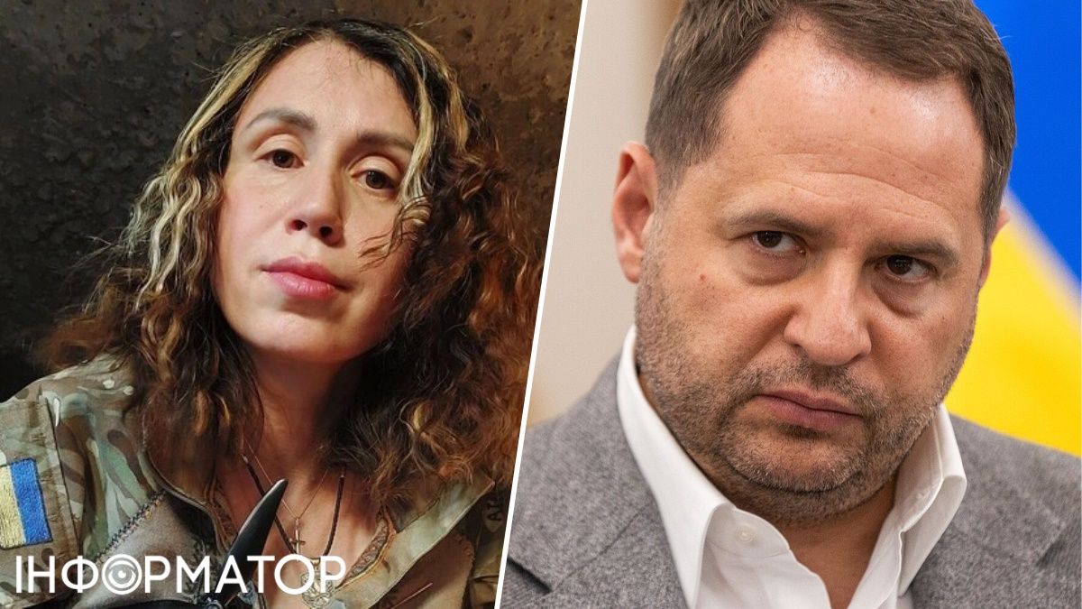 Чорновол віршами Висоцького розкритикувала Єрмака за те, що він не мобілізувався в її підрозділ