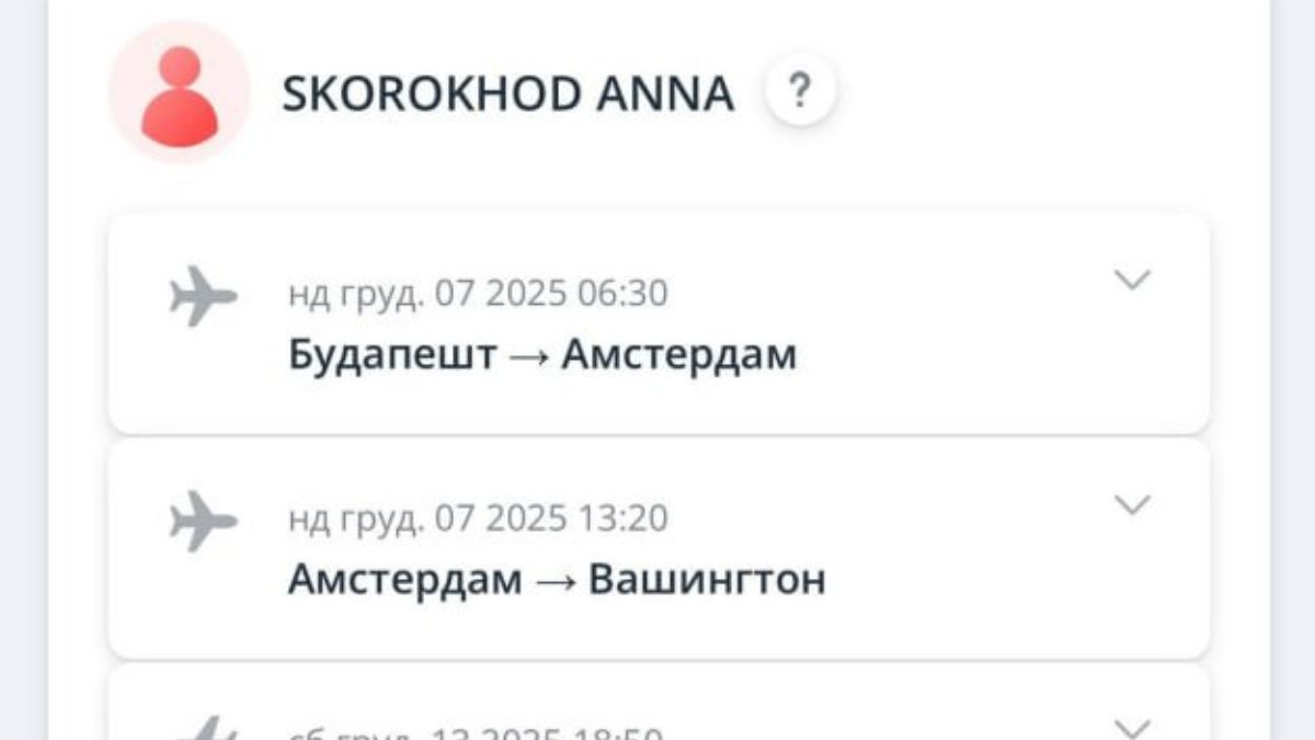 Скороход показала квитки у США: натякає, що справа НАБУ є замовною, бо вона мала стати президентом замість Зеленського 1