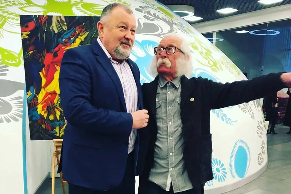 Экснардеп Михаил Апостол и Иван Марчук