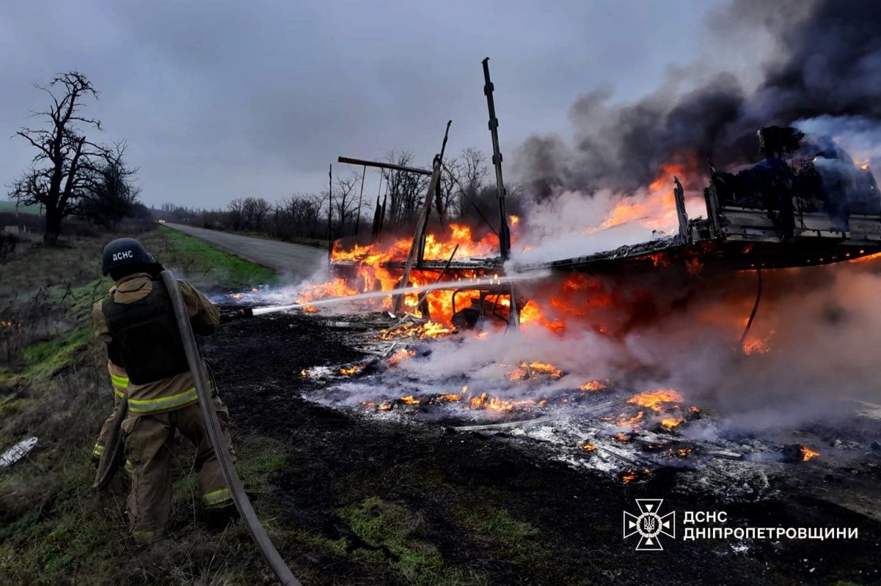 Ночная атака на Днепропетровщину: один человек погиб, двое ранены.
