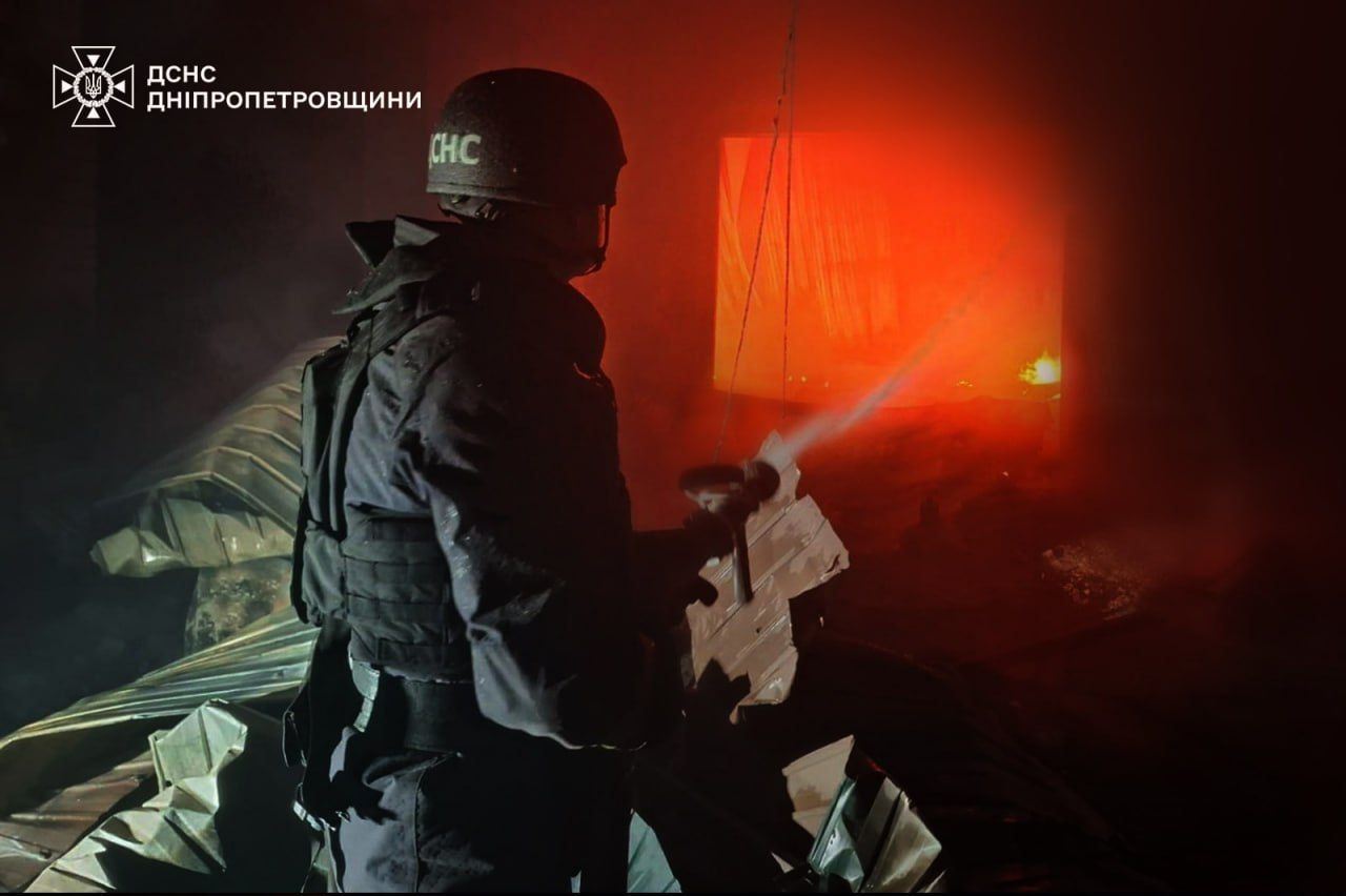 Ночная атака на Днепропетровщину: один человек погиб, двое ранены 2