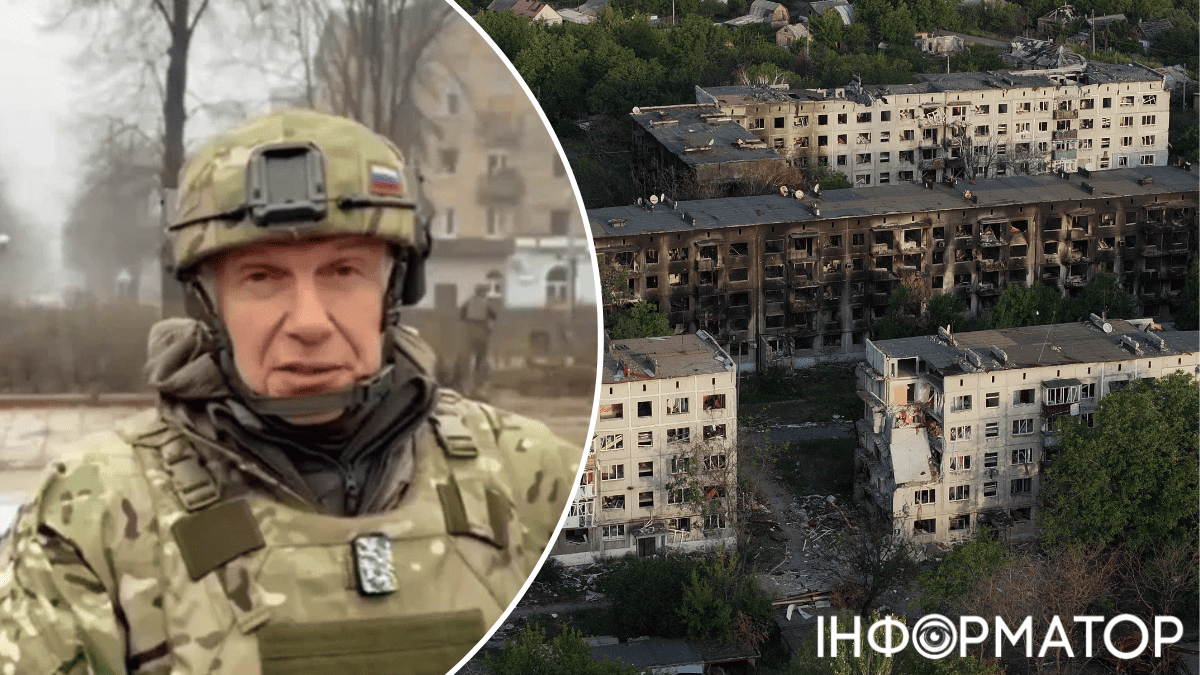 Відповідь Зеленському: пропагандист Соловйов підняв прапор РФ у центрі Покровська