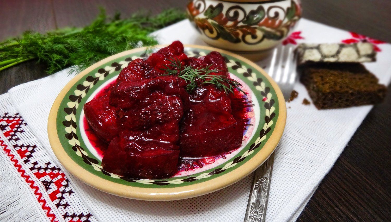 Древнее украинское блюдо Древнее украинское блюдо