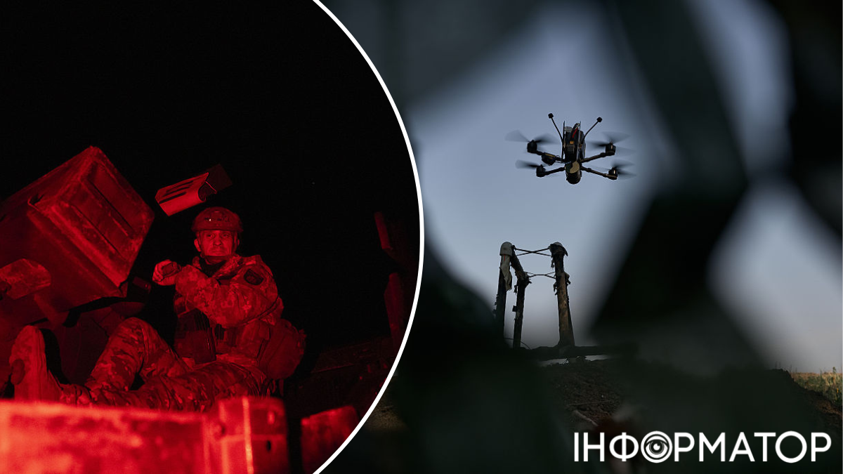 Пожар после атаки РФ