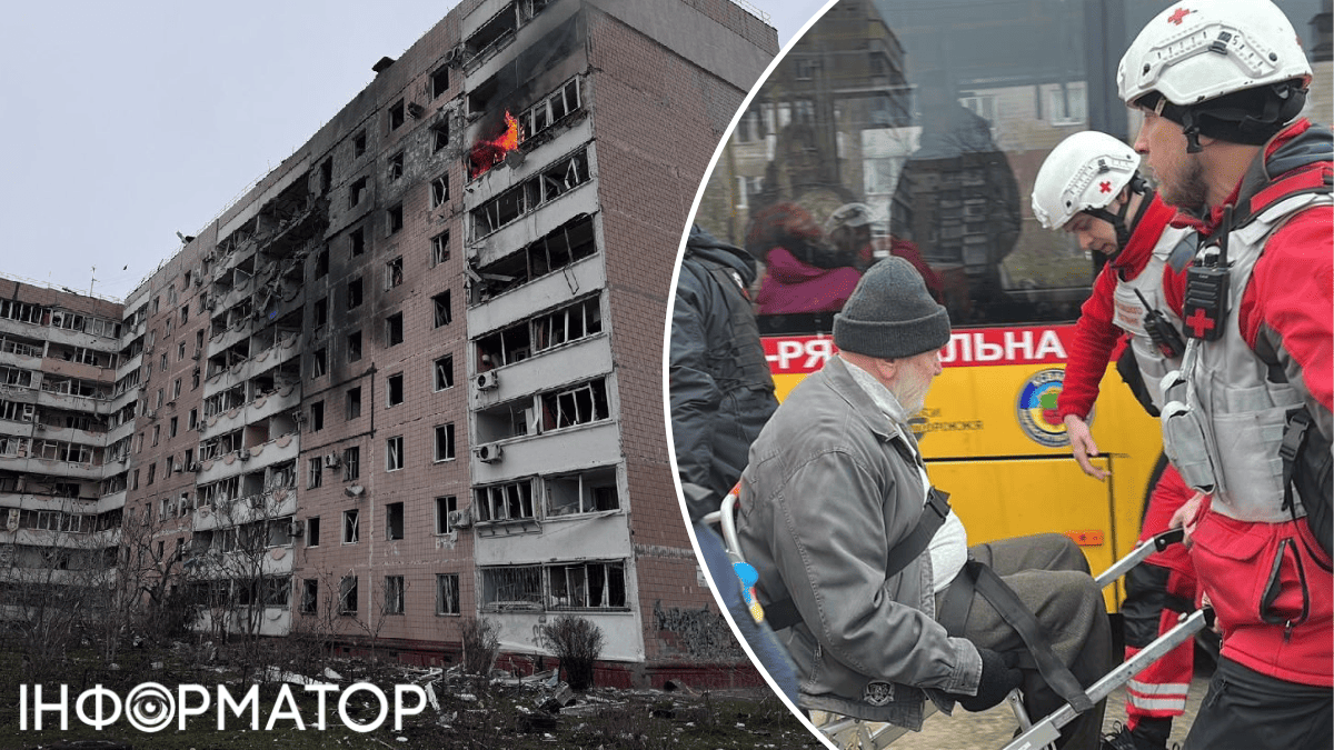 Удар по Запоріжжю: зросла кількість постраждалих, серед них - 5 дітей