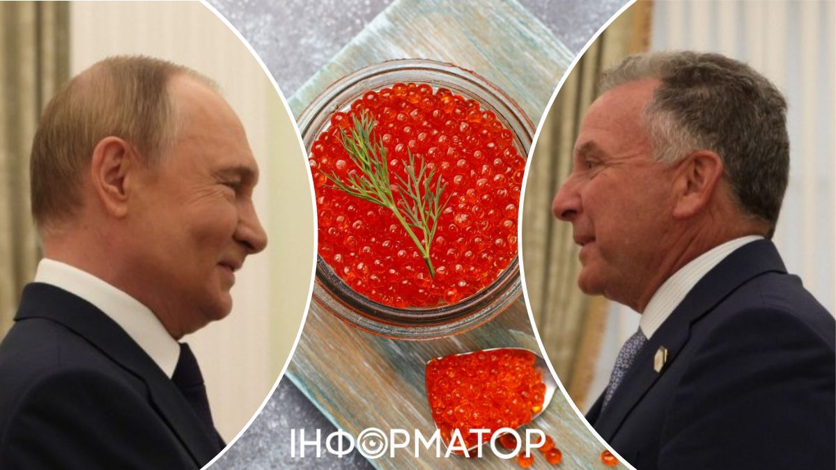 У Путіна похвалилися ящиком ікри, який подарували Віткоффу: він повіз подарунок в Білий дім