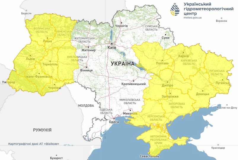 Водіям варто бути обережними на дорогах