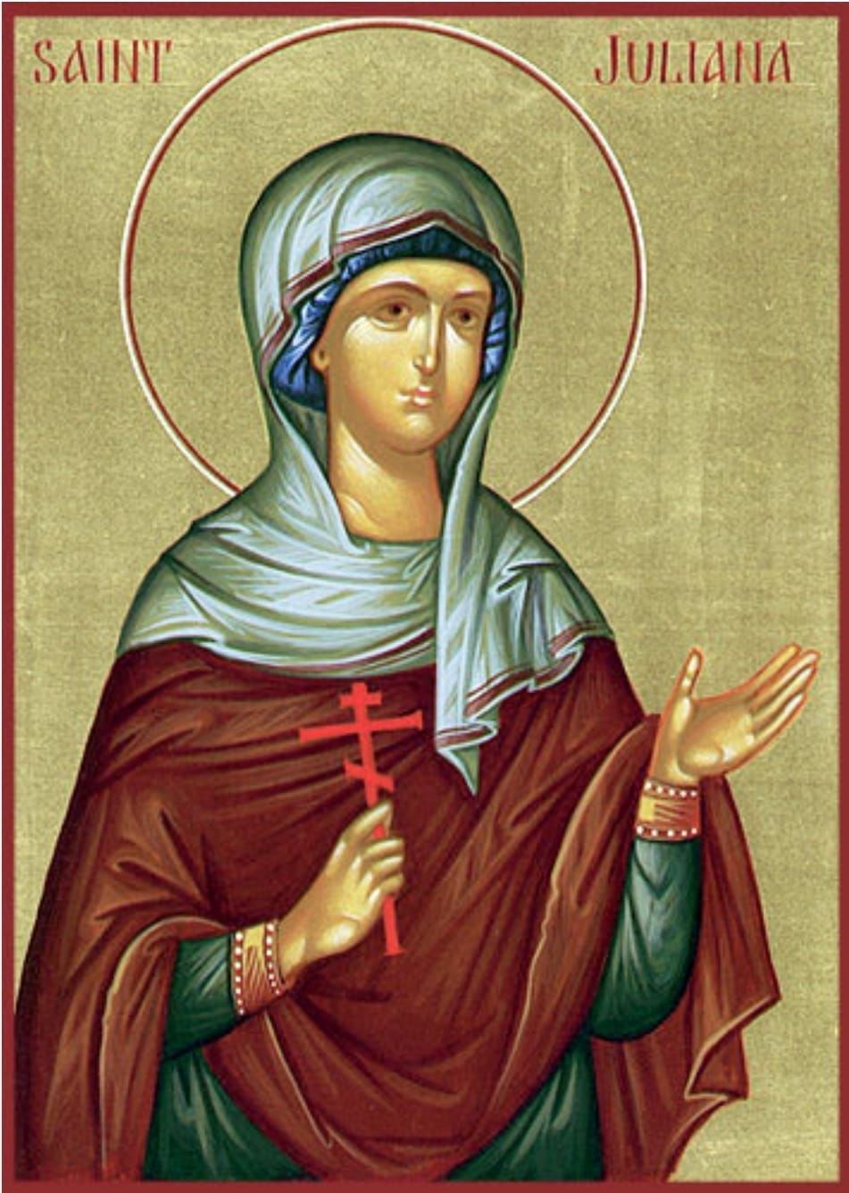 Юлиания избрала мученическую, вместо поклонения идолам