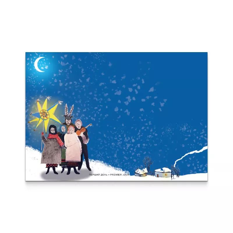 Різдвяний янгол Фото: Укрпошта