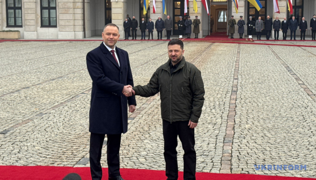 В Варшаве началась встреча Зеленского с президентом Навроцким: подробная программа визита 1