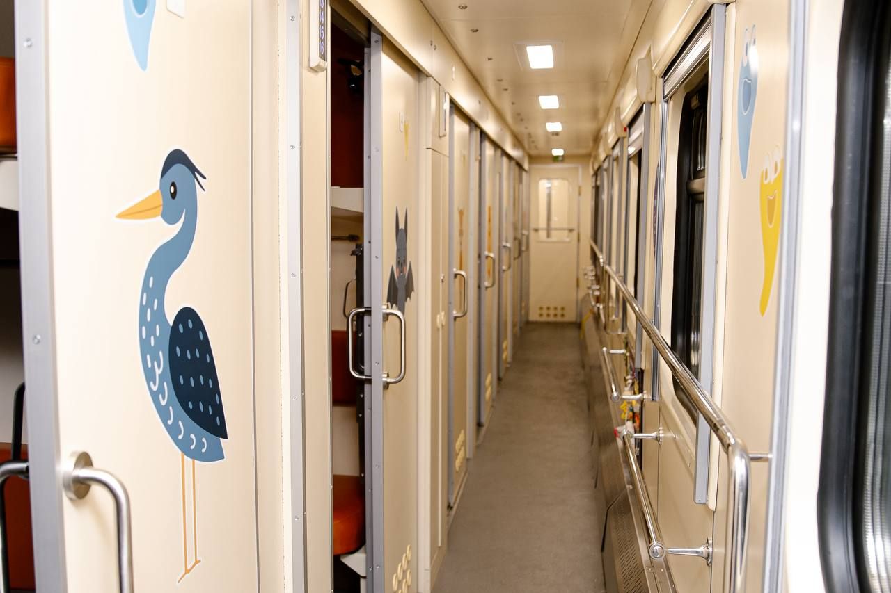 Дитячий вагон Фото: Укрзалізниця