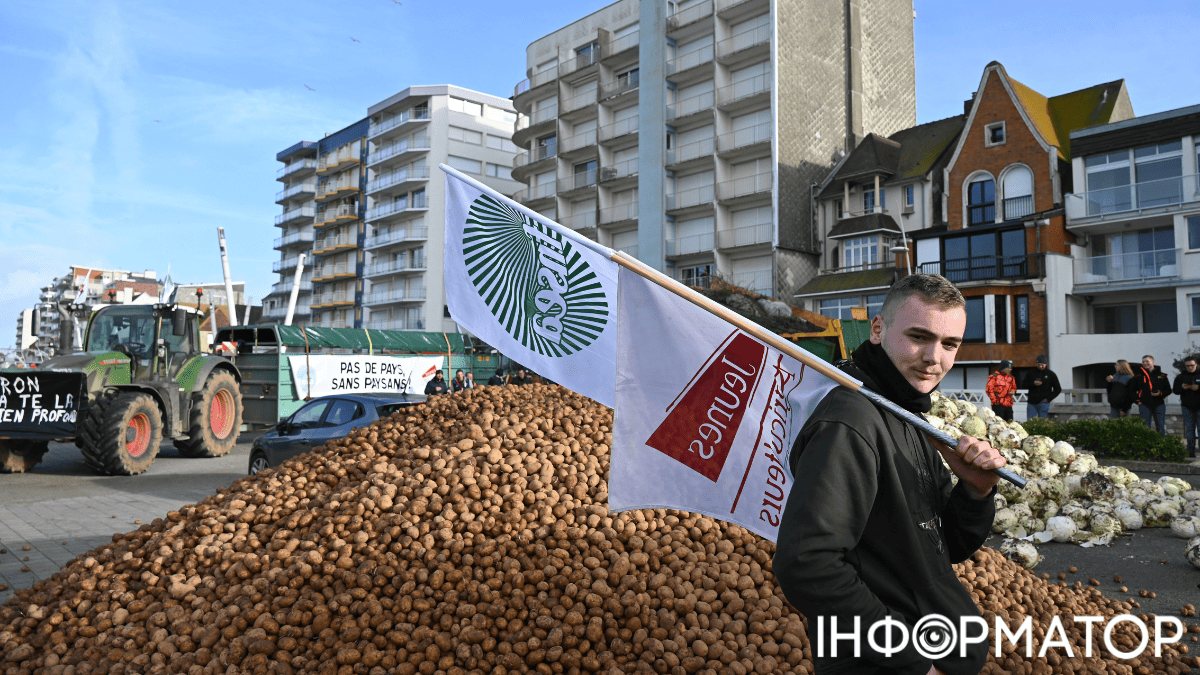 BMW застрял в картофеле: в Брюсселе протестуют против агроимпорта из Южной Америки - произошли беспорядки