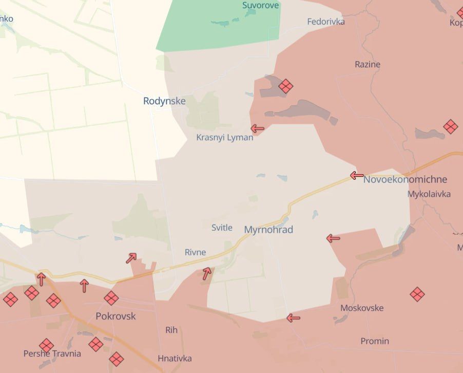 Ситуація в Мирнограді погіршується щогодини, противник захопив Світле - Мучний 2