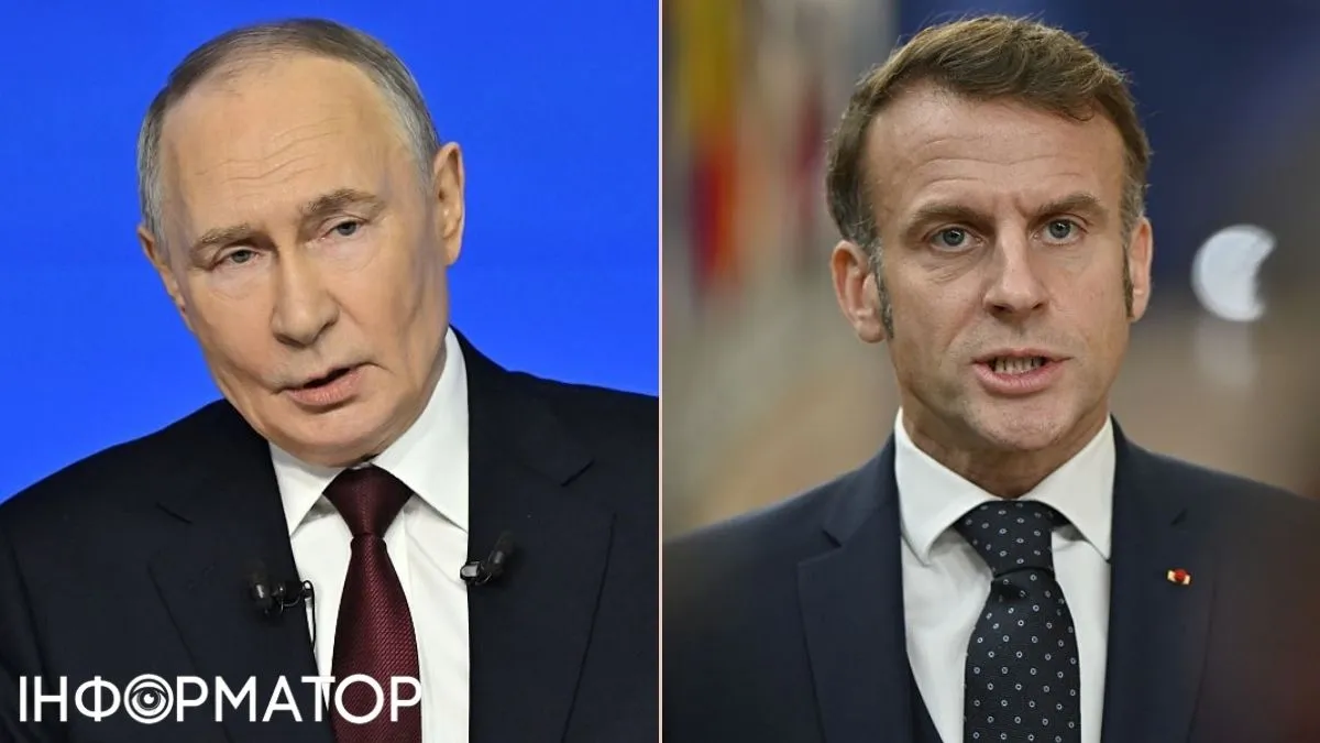 Кремль принял пас Макрона: Путин выразил готовность к прямым разговорам с Парижем