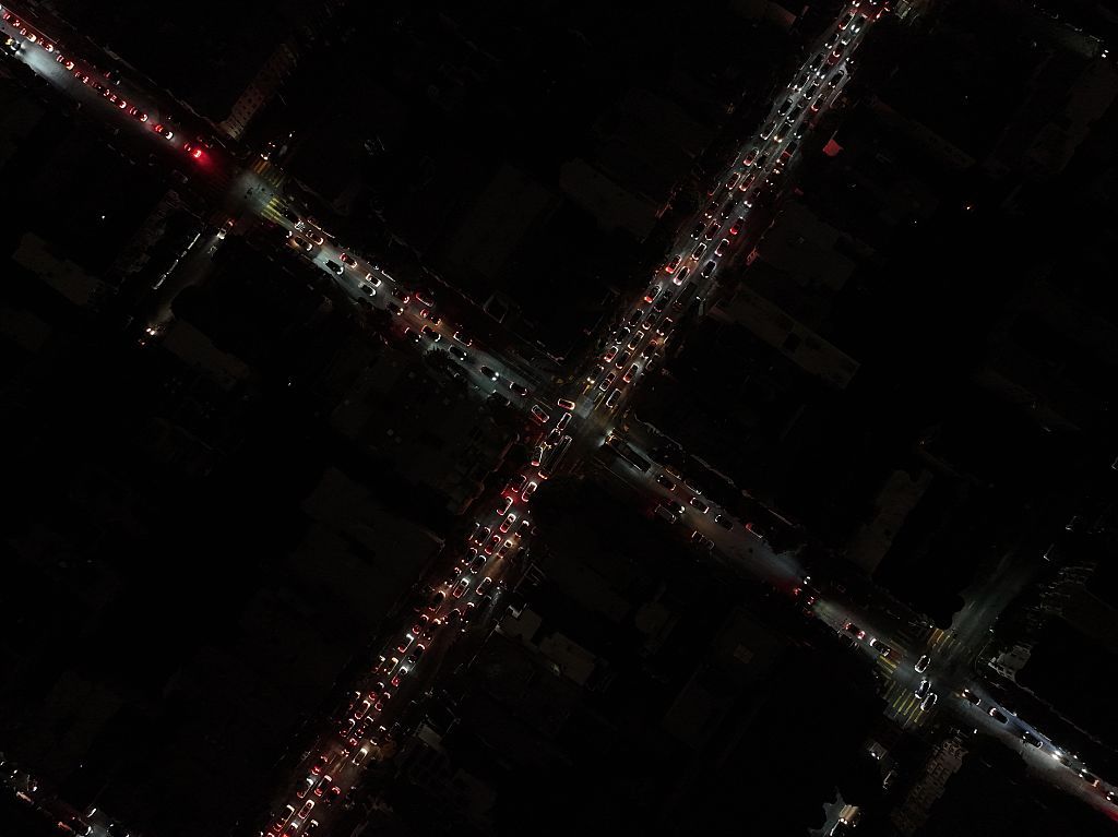 Блэкаут в Сан-Франциско 20 декабря. Фото - Getty images