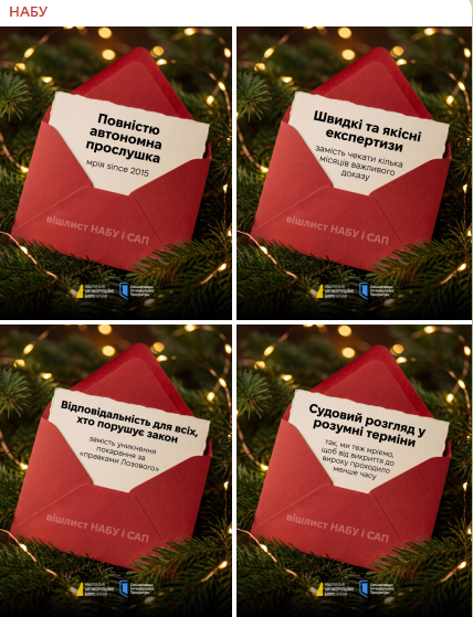 Побажання від НАБУ самим собі