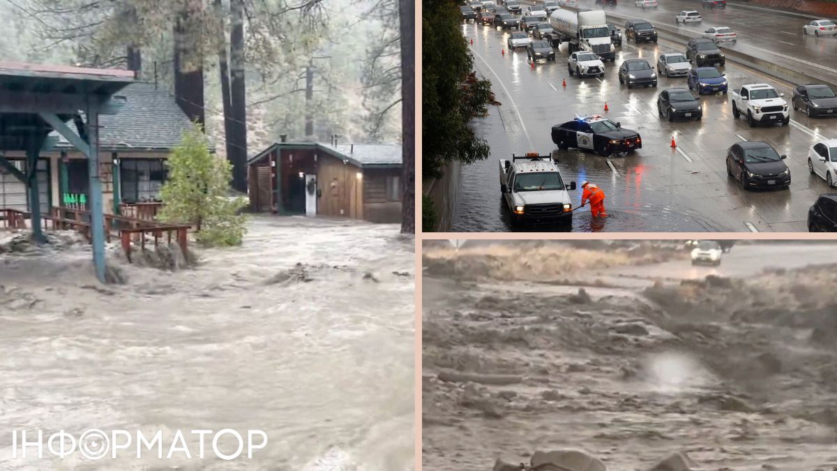 У Каліфорнії на Різдво пронісся сильний шторм