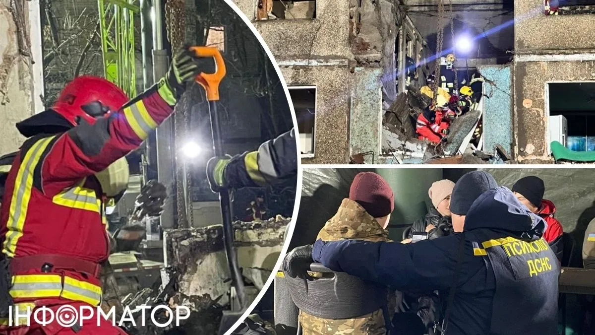 У Чернігові завершили рятувальні роботи після атаки на Різдво: які наслідки