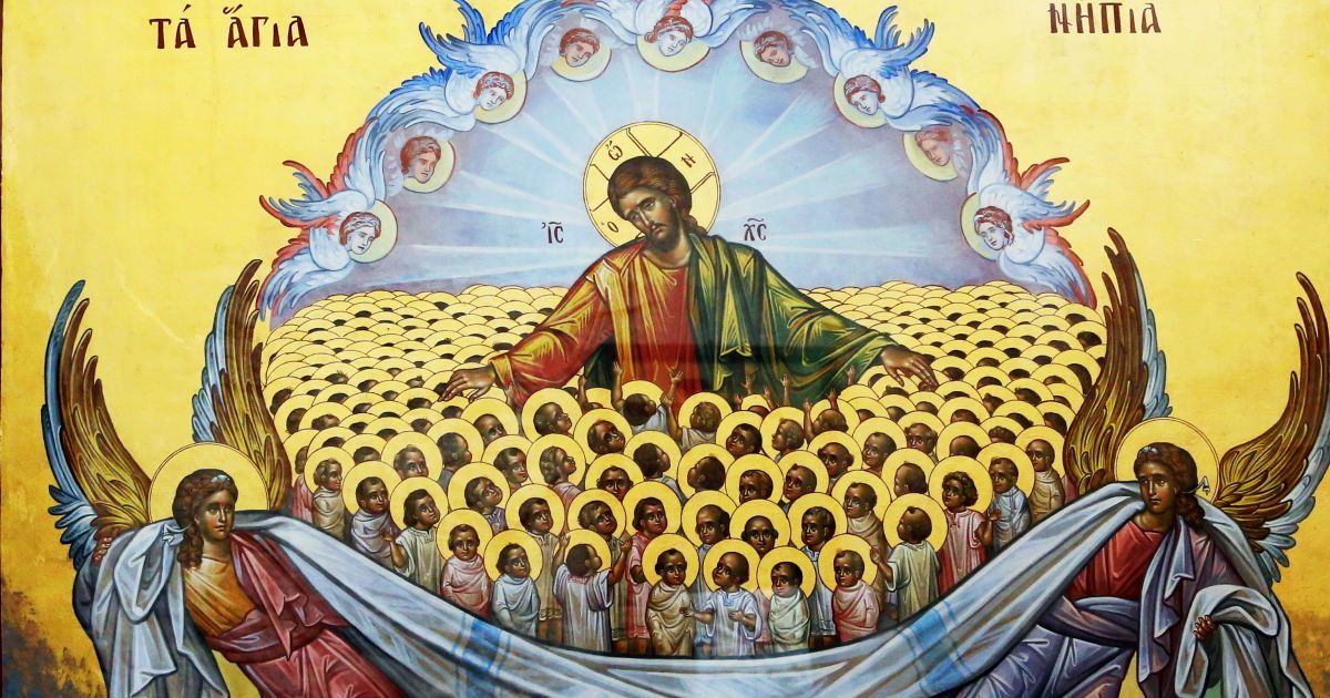 Своєю смертю немовлята врятували Христа