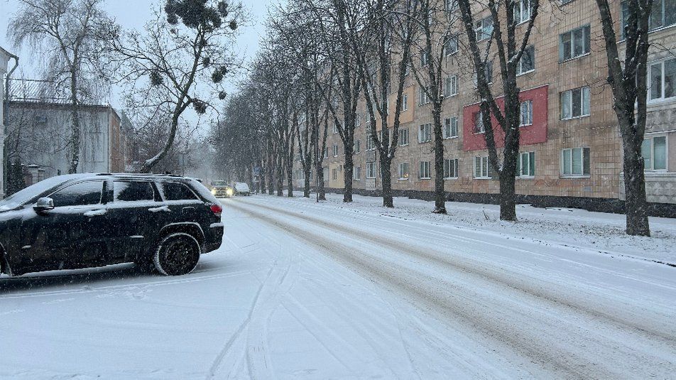 Сніг у Полтаві 26 грудня Сніг у Полтаві 26 грудня