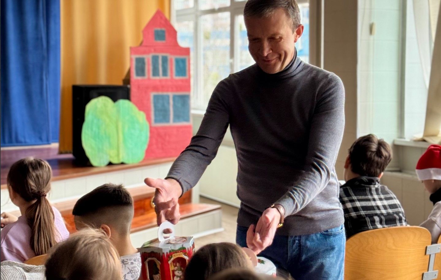 Новорічна ініціатива Соціального Центру «Перспектива-Оболонь» для юних оболонців 2