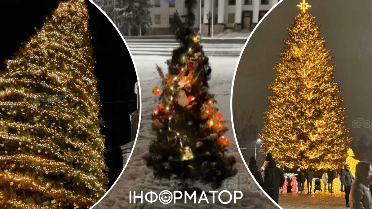 Від ялинки в Краматорську - сльози на очах, а найпафосніша - в Кривому Розі: новорічний рейтинг