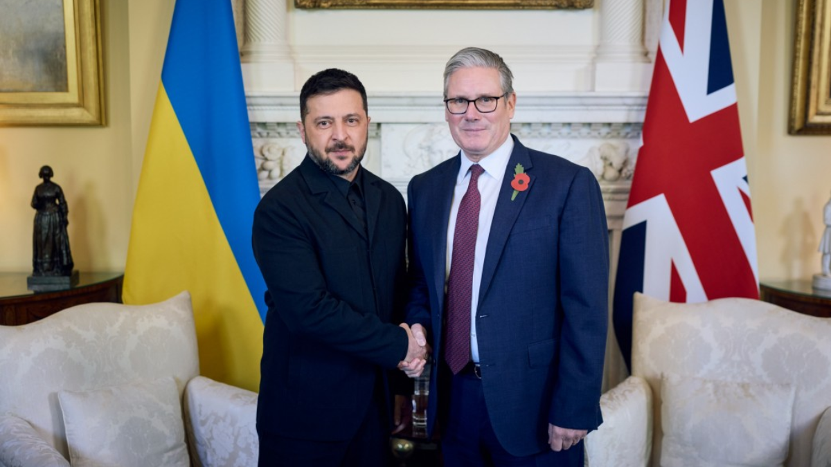 Володимир Зеленський, Кір Стармер