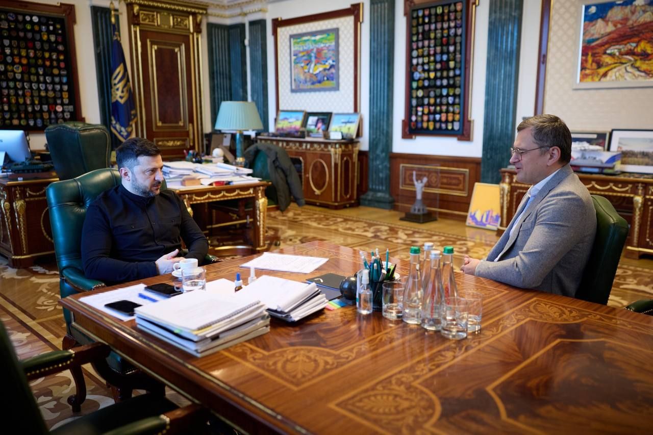 Зеленський згадав про Дмитра Кулебу: радий, що він в команді України 1