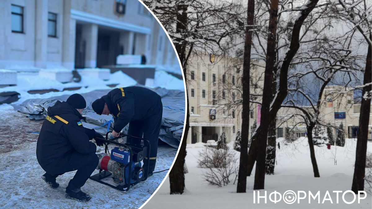 После полного блэкаута в Славутич начали возвращать свет