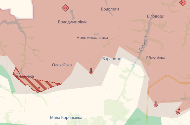 Окупанти зайняли Андрівку на Сумщині