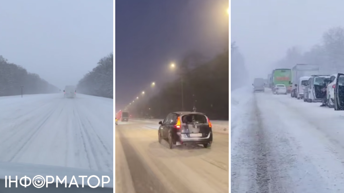 Сніговий апокаліпсис на дорогах