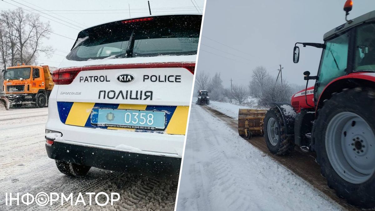 Снегопад в Украине: на дорогах опасно во всех регионах, местами до 35 см снега