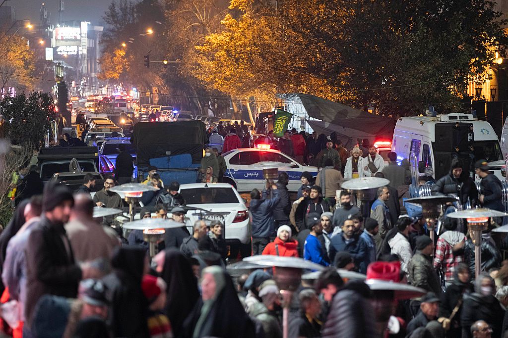 Протести в Ірані. Фото - Getty images Протести в Ірані. Фото - Getty images