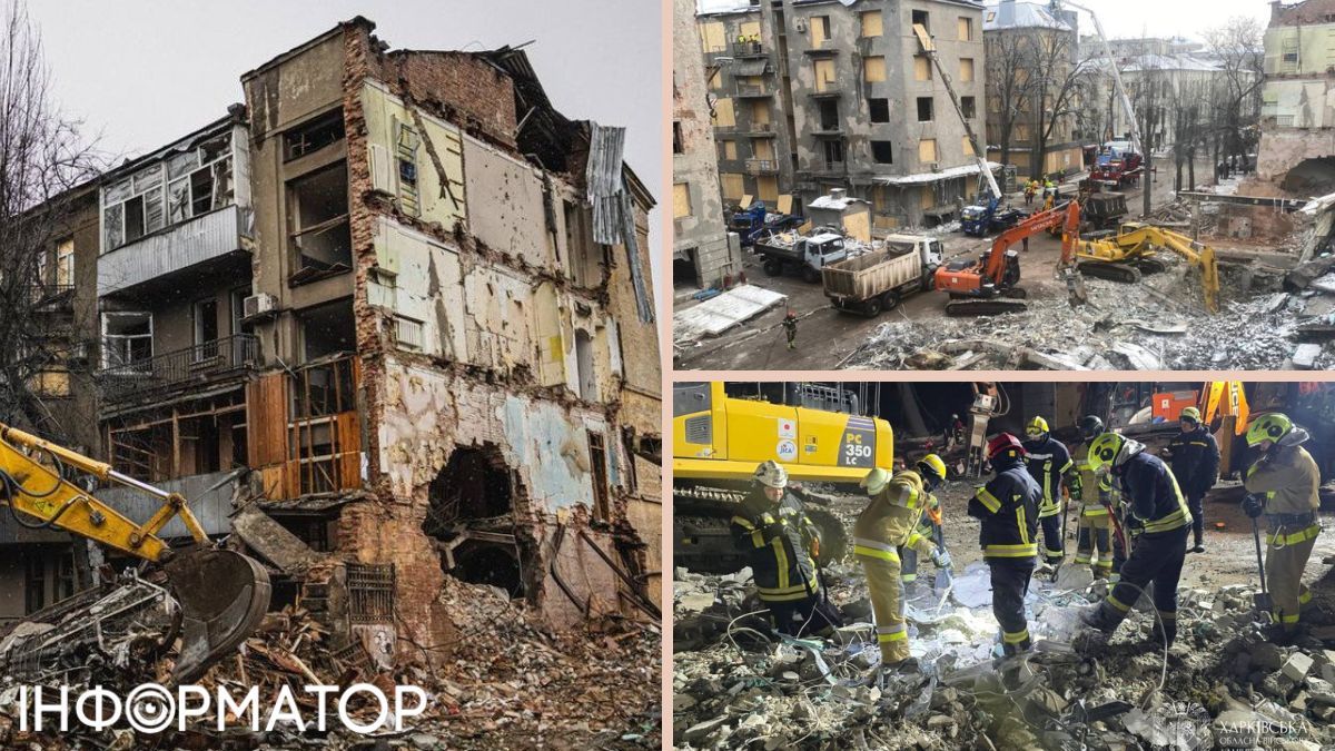 Місце скорботи і болю: у Харкові завершили рятувально-пошукові роботи після удару РФ по будинку, наслідки - жахливі
