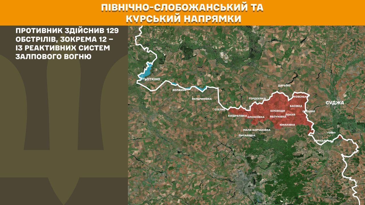 Ситуація на Північно-Слобожанському напрямку Ситуація на Північно-Слобожанському напрямку