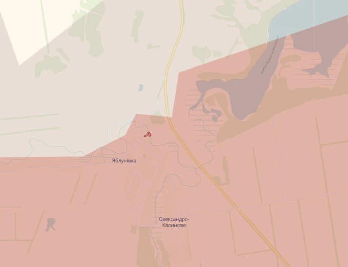 Окупанти просунулися біля Яблунівки